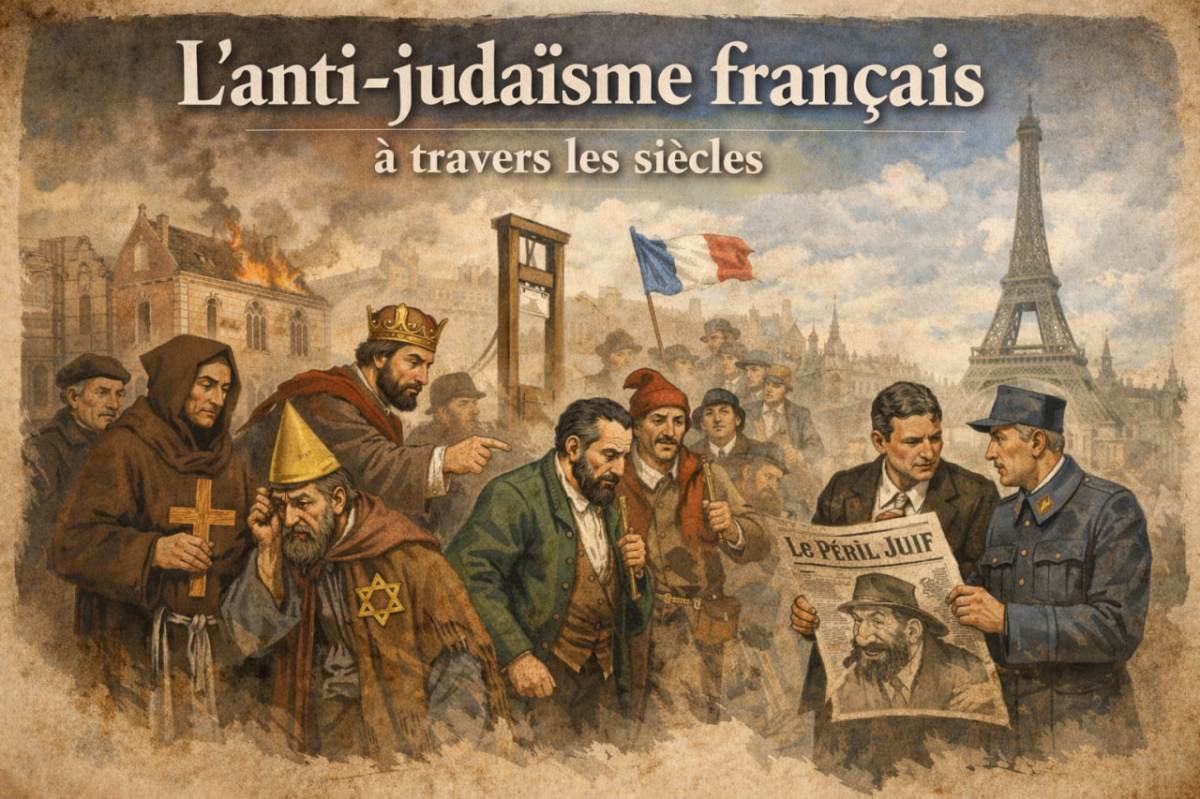 L&rsquo;anti-judaïsme français à travers les&nbsp;siècles