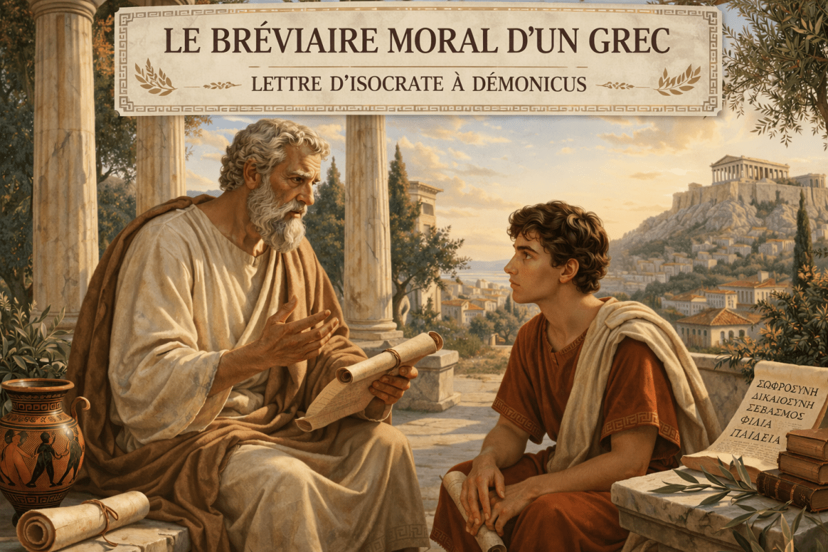 Le bréviaire moral d’un&nbsp;grec