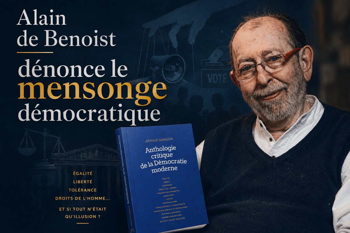 Alain de Benoist dénonce le mensonge&nbsp;démocratique